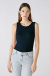 Silky Rib Vest Top <span>88608-NAVY<span>