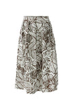 Sunset Journey Print Aline Skirt <span>97360<span>