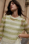 Ribbon Sweater With Tassels <span>93351<span>