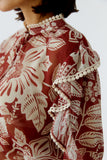 Sunset Journey Print Blouse <span>97232<span>