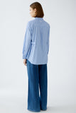 Blue Stripe Oversize Shirt <span>91888<span>