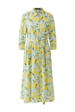Capri Calling April Lemon Print Cotton Dress <span>97174<span>