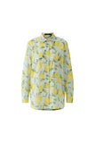 Capri Calling April Lemon Print Blouse <span>97535<span>
