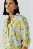 Capri Calling April Lemon Print Blouse <span>97535<span>