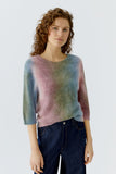 Botany Bliss Ombre Short Sleeve Sweater <span>97627<span>