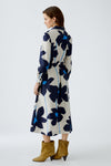 Cotton Bold Floral Shirt-Waister Dress <span>91805<span>