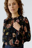 Botany Bliss Sheer Floral Blouse <span>96718<span>