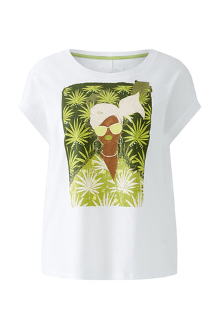 Lady Print Tshirt <span>93271<span>