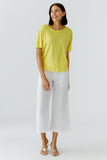 Sunset Journey Linen Crop Trousers <span>97141<span>