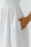 Capri Calling April Linen Dress <span>97169<span>