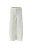 Sunset Journey White Crop Trousers <span>97480<span>