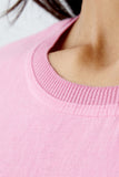 Pink Linen Jersey Dress <span>92872<span>