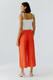 Sunset Journey Linen Crop Trousers <span>97141<span>