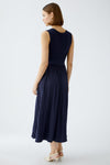 Navy Cotton Vest Top Dress <span>91814<span>