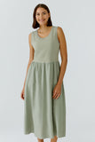 Capri Calling April Linen Dress <span>97169<span>