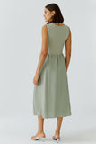 Capri Calling April Linen Dress <span>97169<span>