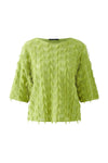 Lime Green Tassle Sweater <span>93318<span>