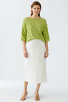 Lime Green Tassle Sweater <span>93318<span>