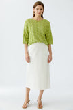 Lime Green Tassle Sweater <span>93318<span>