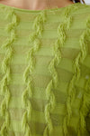 Lime Green Tassle Sweater <span>93318<span>