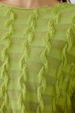Lime Green Tassle Sweater <span>93318<span>