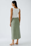 Linen Maxi Skirt <span>92882<span>