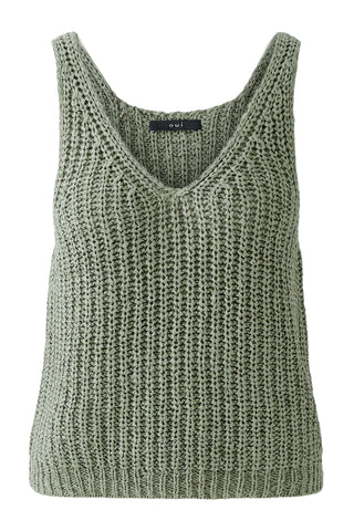 Khaki Ribbon Detail Vest <span>93306<span>