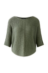 Khaki Green Ribbon Short Sleeve Sweater <span>92981<span>