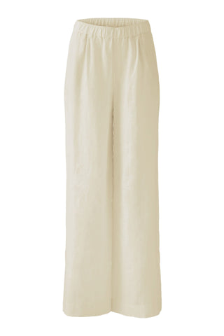 Wide Leg Linen Trouser Biscuit Colour <span>92821<span>