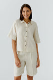 Capri Calling April Linen Shirt <span>97229<span>