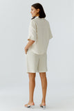 Capri Calling April Linen Shirt <span>97229<span>