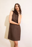 Sunset Journey Chocolate Sleeveless Dress <span>97177<span>