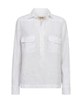 Soft Linen Shirt <span>168430-WHITE<span>
