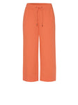 Wide Leg Linen Crop Trousers <span>1818-15-GRAPEFRUIT<span>