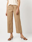 Wide Leg 'Sue' Cotton Trousers <span>1805-15-SAND<span>