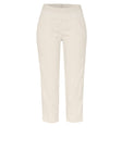 Pull On Crop 'Sue' Cotton Trousers <span>1805-8-SAND<span>