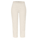Pull On Crop 'Sue' Cotton Trousers <span>1805-8-SAND<span>