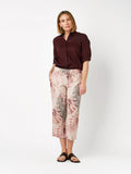 Pia Linen Crop Trouser <span>1818-14<span>